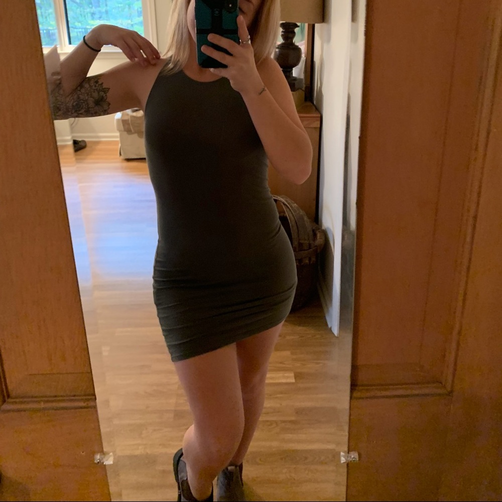 Tight Green Minidress